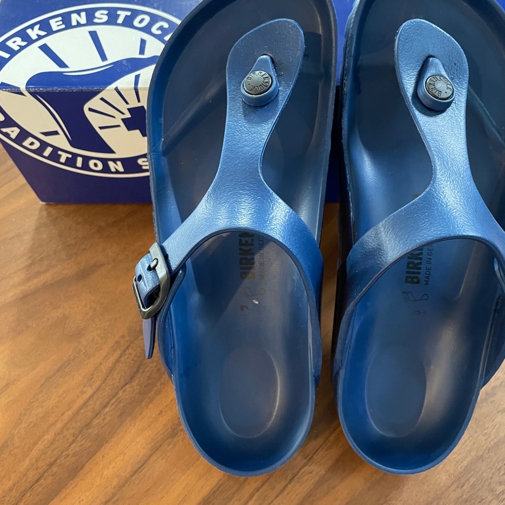 Birkenstock Navy Blue Sandals